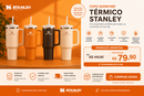 Copo Quencher Antique Stanley 1.18l